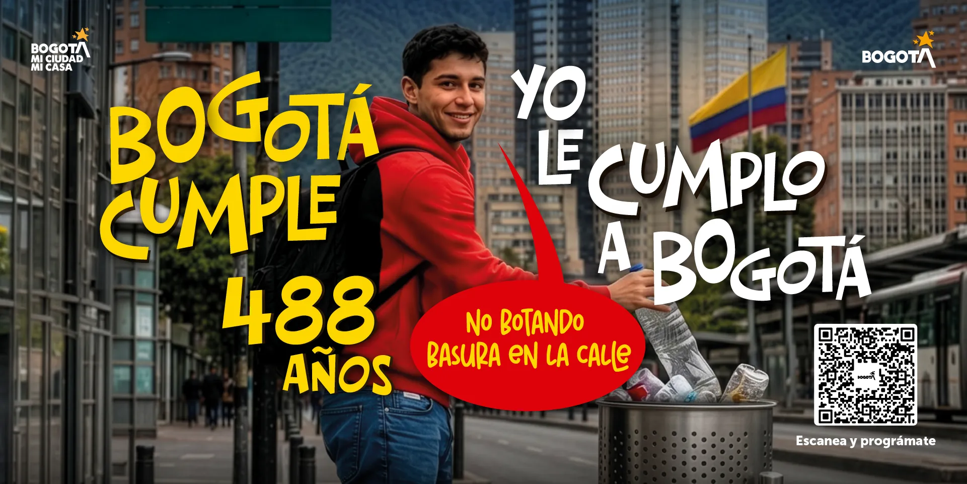 Yo le cumplo a Bogotá