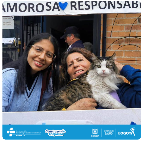 ¡Más de 4.100 razones para cuidar la vida! Subred Norte vacunó a perros y gatos contra la rabia