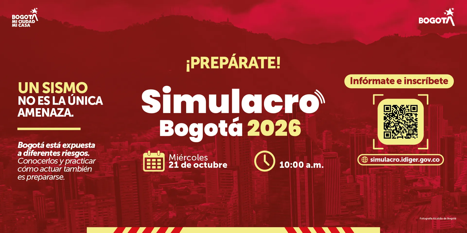 Simulacro Bogotá 2026